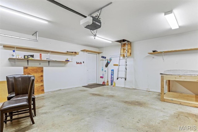119 Ohio Ct, Farmington, MO 63640 - garage featuring a garage door opener