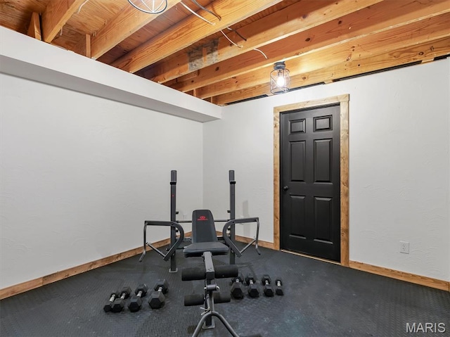 575 E Villa Ridge Rd, Villa Ridge, MO 63089 - exercise room with baseboards