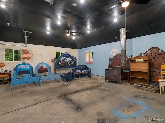 575 E Villa Ridge Rd, Villa Ridge, MO 63089 - view of patio / terrace with ceiling fan