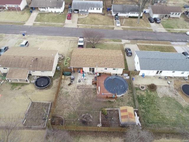 1495 Yaqui Dr, Florissant, MO 63031 - bird's eye view