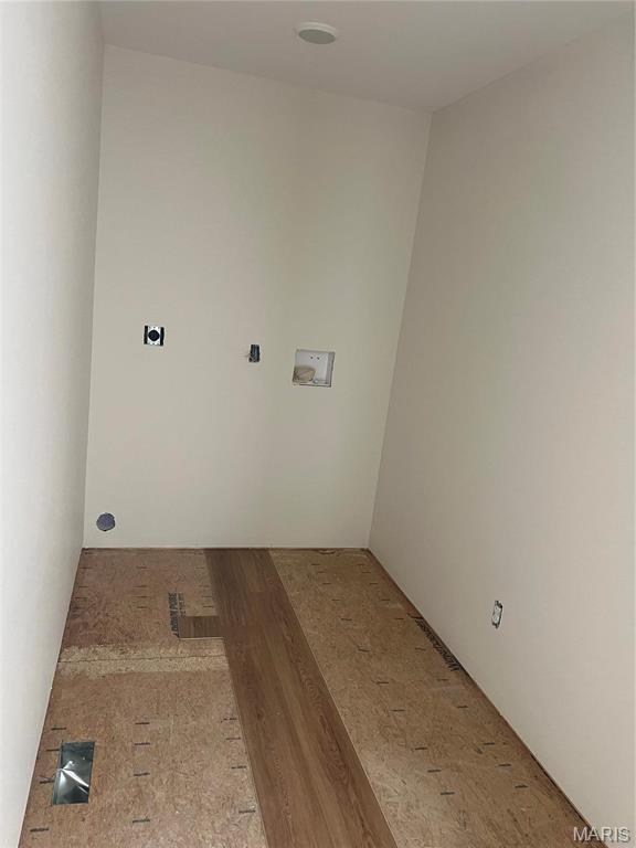 413 Byrd Ct, Jackson, MO 63755 - laundry room with wood finished floors
