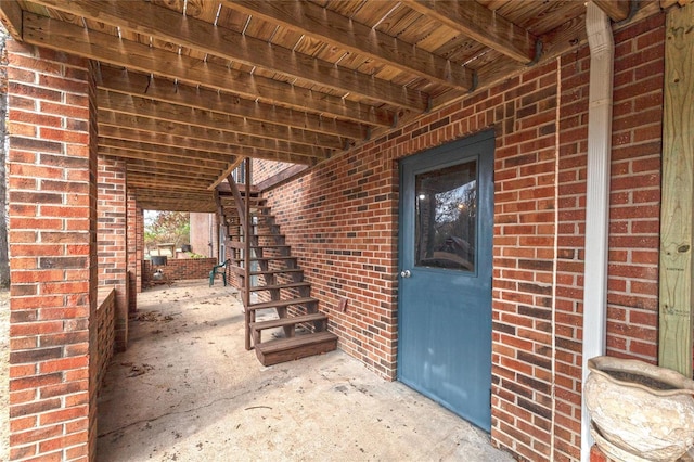 24950 State Rd A, Richland, MO 65556 - view of patio / terrace featuring stairs