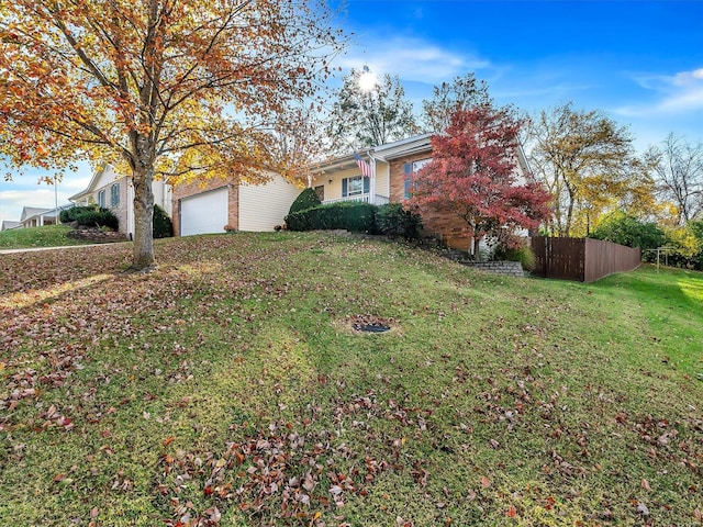 2352 Brookview Dr, Washington, MO 63090 - view of front of house with an attached garage