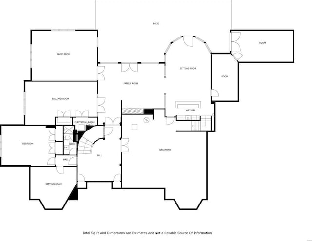 floor plan / room layout