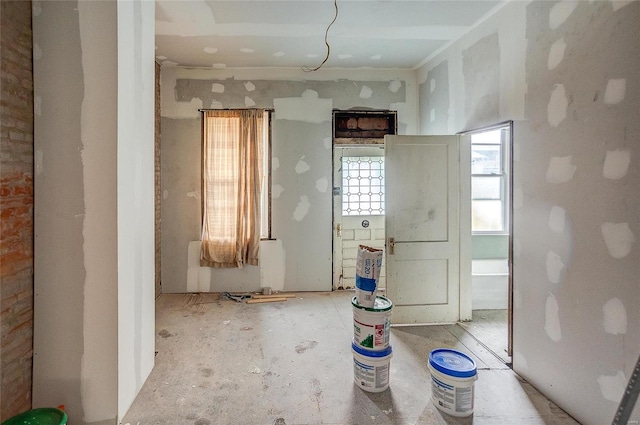 view of empty room