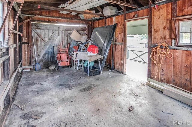 219 Highland St, Carrollton, IL 62016 - view of garage