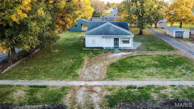 219 Highland St, Carrollton, IL 62016 - aerial view of property and surrounding area