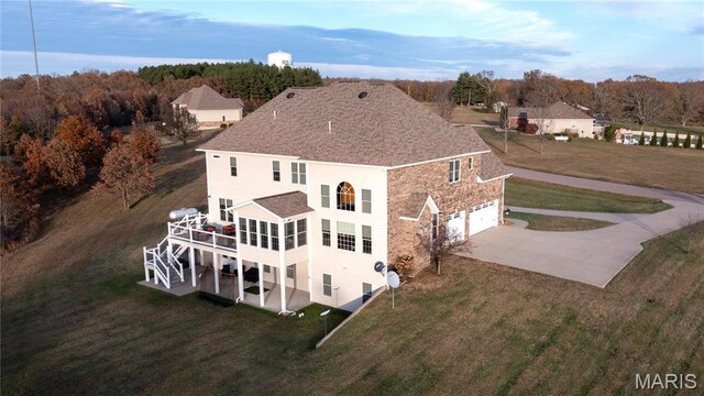 13185 Jenna Ln, Rolla, MO 65401 - view from above of property