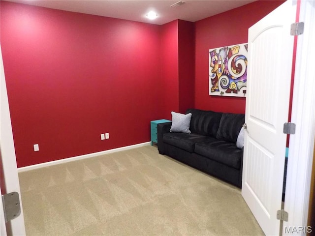 13185 Jenna Ln, Rolla, MO 65401 - sitting room featuring carpet flooring and baseboards