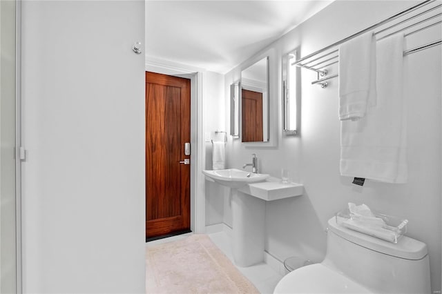 bathroom with toilet