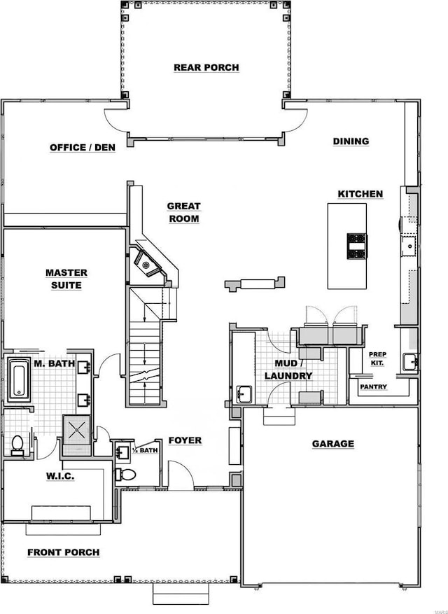 2601 E Ave, Wildwood, MO 63040 - property floor plan