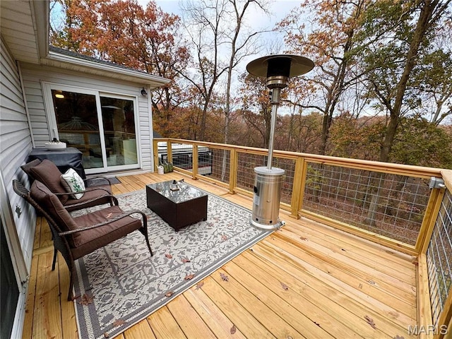 62812 Brown Ests, Hannibal, MO 63401 - deck with an outdoor living space