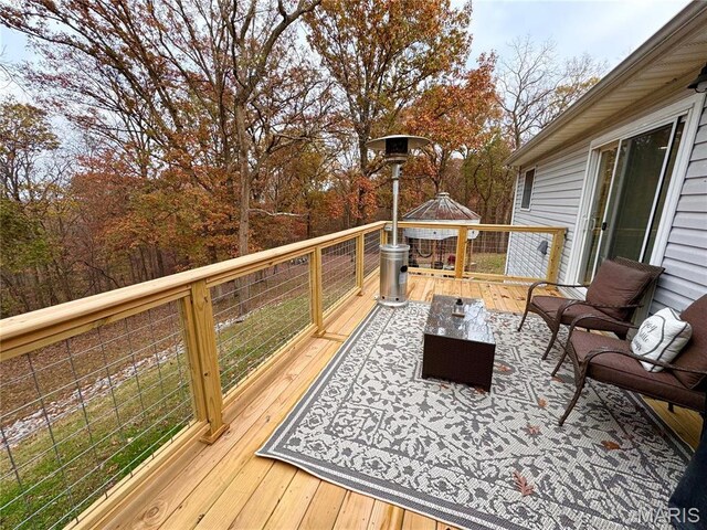 62812 Brown Ests, Hannibal, MO 63401 - view of deck
