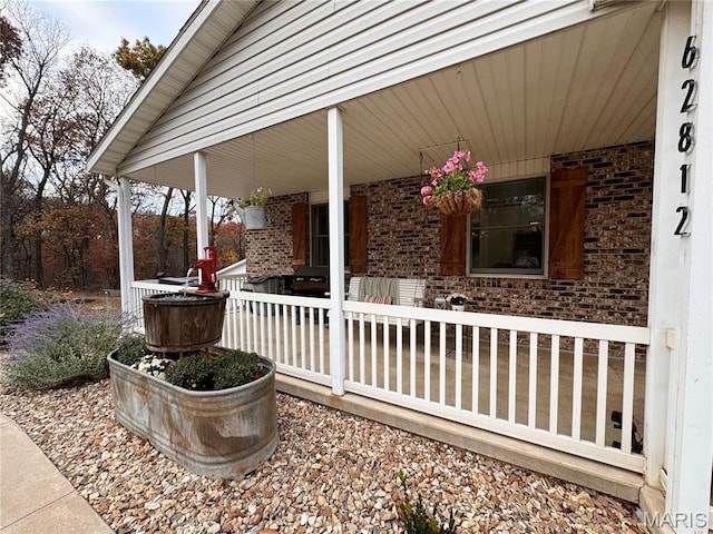 62812 Brown Ests, Hannibal, MO 63401 - view of patio / terrace featuring covered porch