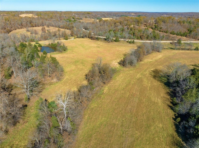 aerial view of property's location