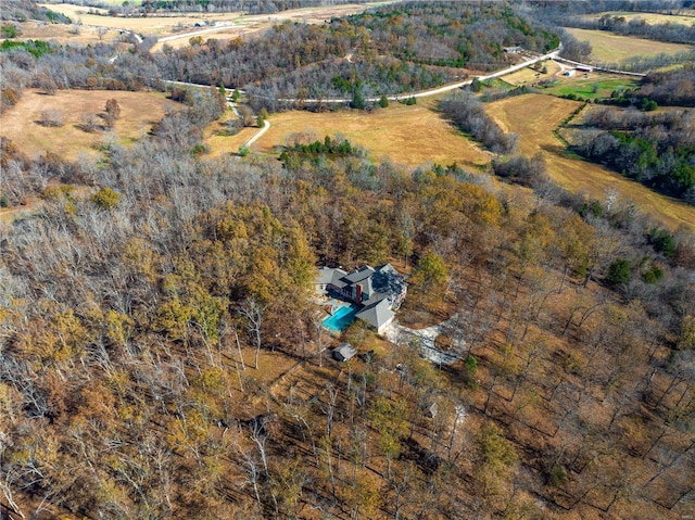 view of property location featuring rural landscape