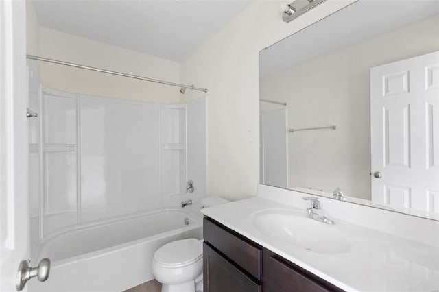 3139 White Pine Dr, Imperial, MO 63052 - full bath with toilet, vanity, and tub / shower combination