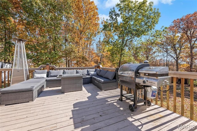 809 Peruque View Ct, Wentzville, MO 63385 - deck featuring an outdoor hangout area