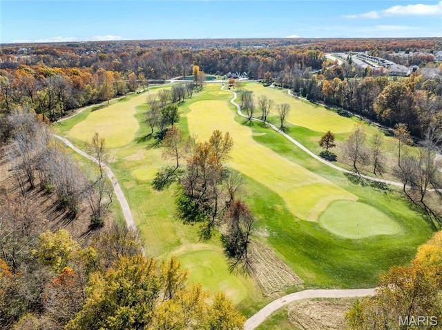 809 Peruque View Ct, Wentzville, MO 63385 - aerial view of a golf course