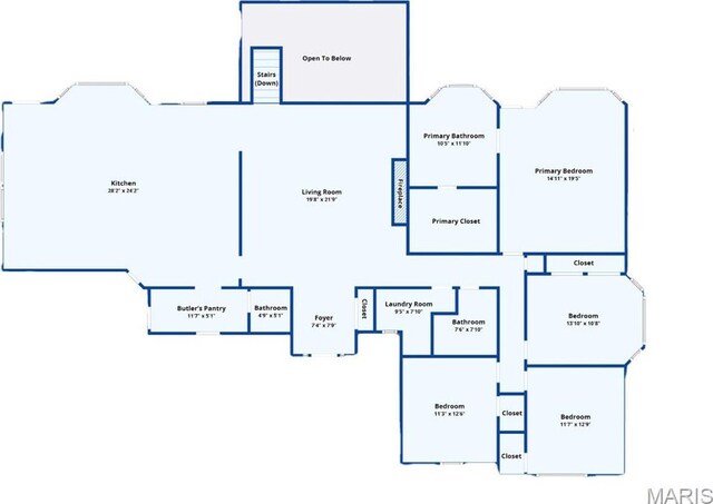 809 Peruque View Ct, Wentzville, MO 63385 - property floor plan