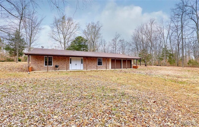 10994 Webster Rd, Caledonia, MO 63631 - view of front of home featuring brick siding