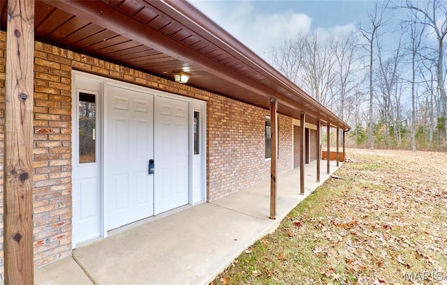 10994 Webster Rd, Caledonia, MO 63631 - view of exterior entry with brick siding