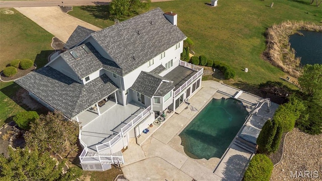 10605 Larson Ln, Rolla, MO 65401 - view of subject property with a pool