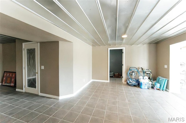 10605 Larson Ln, Rolla, MO 65401 - basement featuring tile patterned floors and baseboards