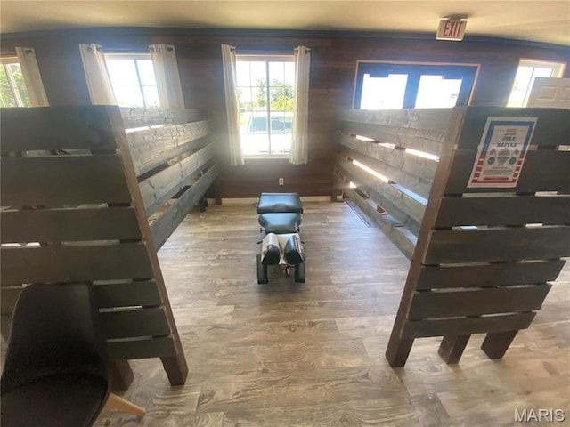 1 Proactive Dr, New Florence, MO 63363 - interior space featuring wood finished floors