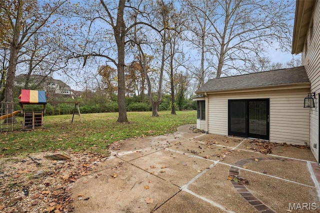 15 Chamblee Ln, Saint Louis, MO 63141 - view of patio with a playground