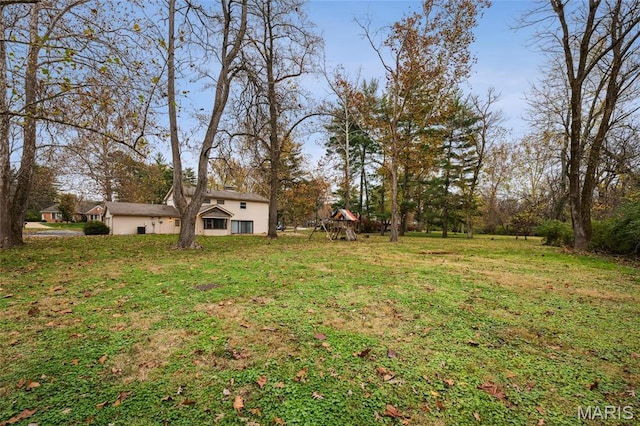15 Chamblee Ln, Saint Louis, MO 63141 - view of grassy yard with a playground