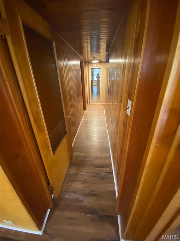 125 S 5th, Saint Charles, MO 63301 - hall with wood finished floors