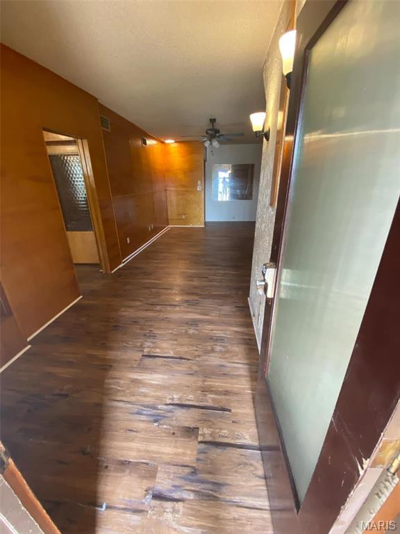 125 S 5th, Saint Charles, MO 63301 - corridor with dark wood-style flooring