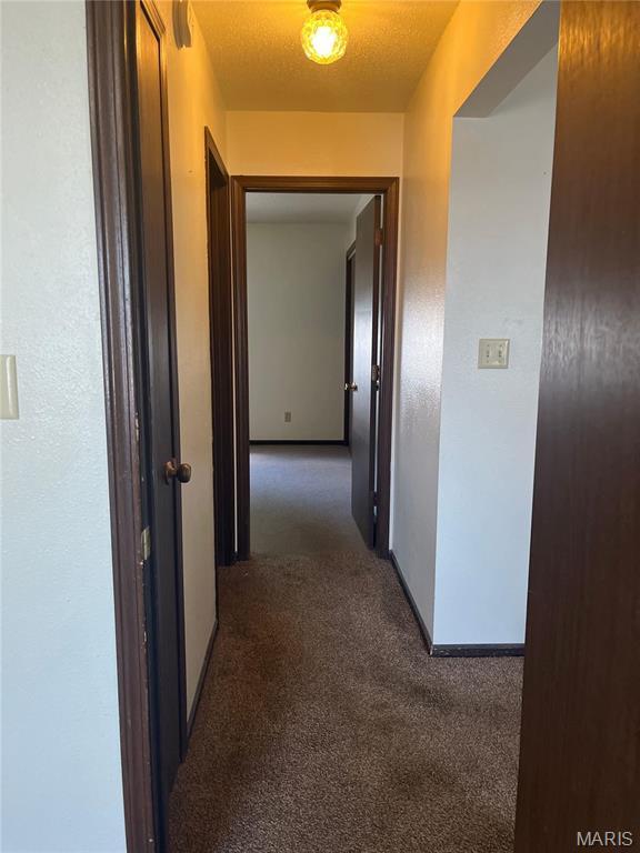 753 Rozier St, Saint Genevieve, MO 63670 - corridor featuring carpet floors and baseboards