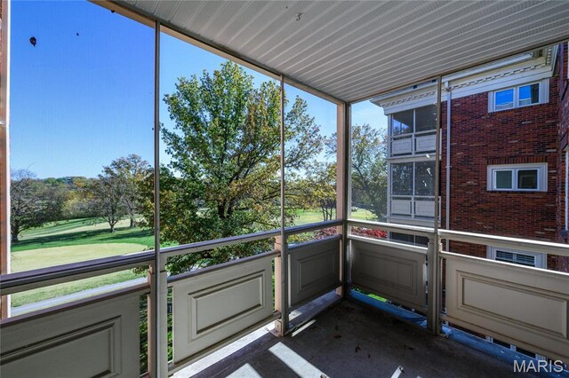 526 Sarah Ln Unit 35, Saint Louis, MO 63141 - view of unfurnished sunroom