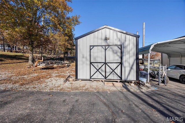 9136 Beach Dr, French Village, MO 63036 - view of shed