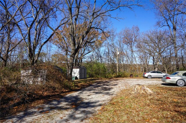 view of road