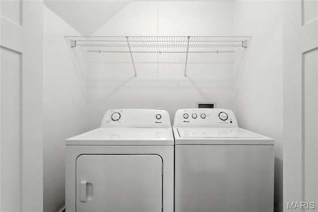 1 Germania, Columbia, IL 62236 - laundry area featuring separate washer and dryer