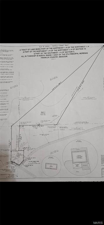 9454 Little Indian Creek Rd, Lonedell, MO 63060 - survey map / technical document