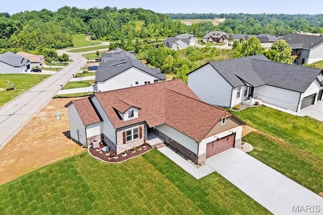 955 Half Moon Ln, Caseyville, IL 62232 - aerial view of residential area