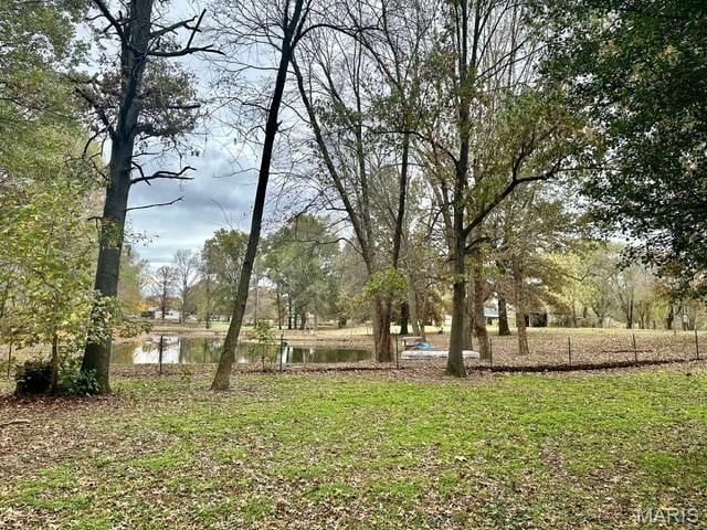 201 County Highway 331, Benton, MO 63736 - view of yard featuring a water view