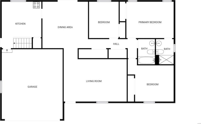 1673 Kingsford Dr, Florissant, MO 63031 - room layout