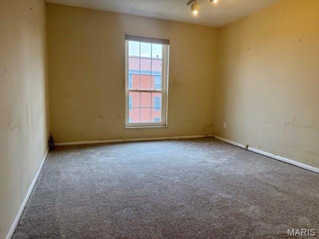 10367 Oxford Hill Dr Unit 26, Saint Louis, MO 63146 - carpeted empty room featuring healthy amount of natural light, baseboards, and a textured ceiling