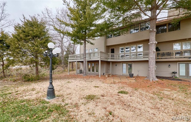 view of rear view of house