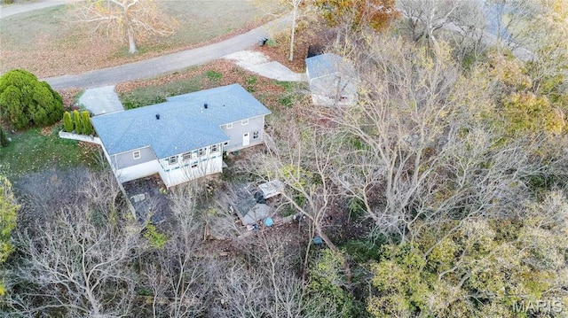 121 Douglas Dr, Pleasant Hill, IL 62366 - aerial view of property and surrounding area