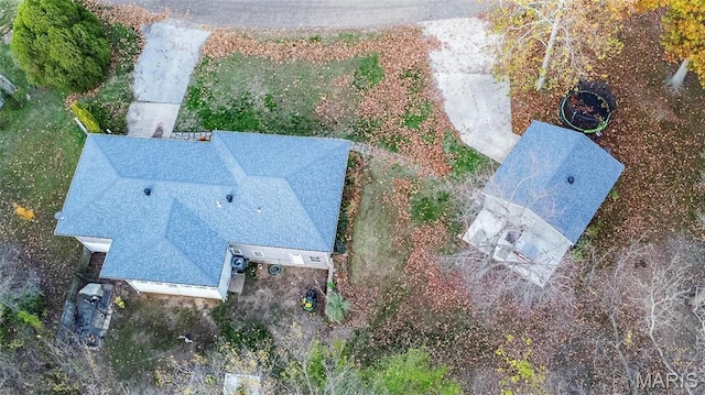 121 Douglas Dr, Pleasant Hill, IL 62366 - aerial view of property and surrounding area