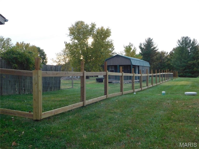5 Sherwood Meadows Cir, Marthasville, MO 63357 - view of yard featuring an outdoor structure