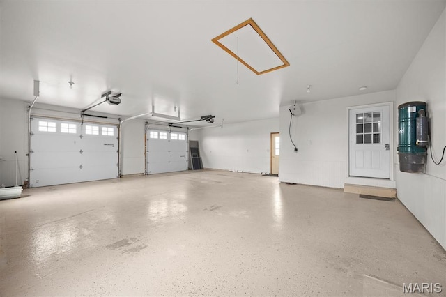 15020 Jamestown Rd, Breese, IL 62230 - garage featuring a garage door opener