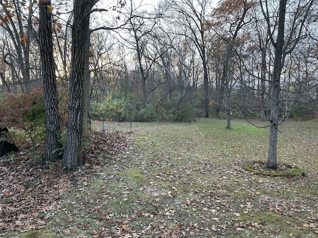 25 Whispering Oaks Dr, Washington, MO 63090 - view of grassy yard with a view of trees