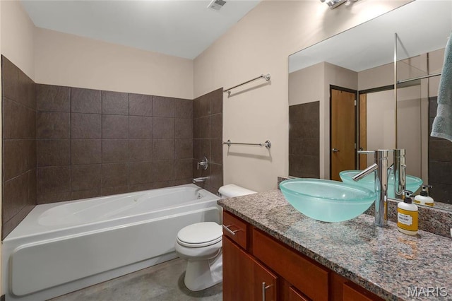 1113 Washington Ave Unit 215, Saint Louis, MO 63101 - bathroom with vanity and toilet